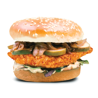 Order Crispy Chicken Burger food online from Burgerim - Memphis S Highland store, Memphis on bringmethat.com
