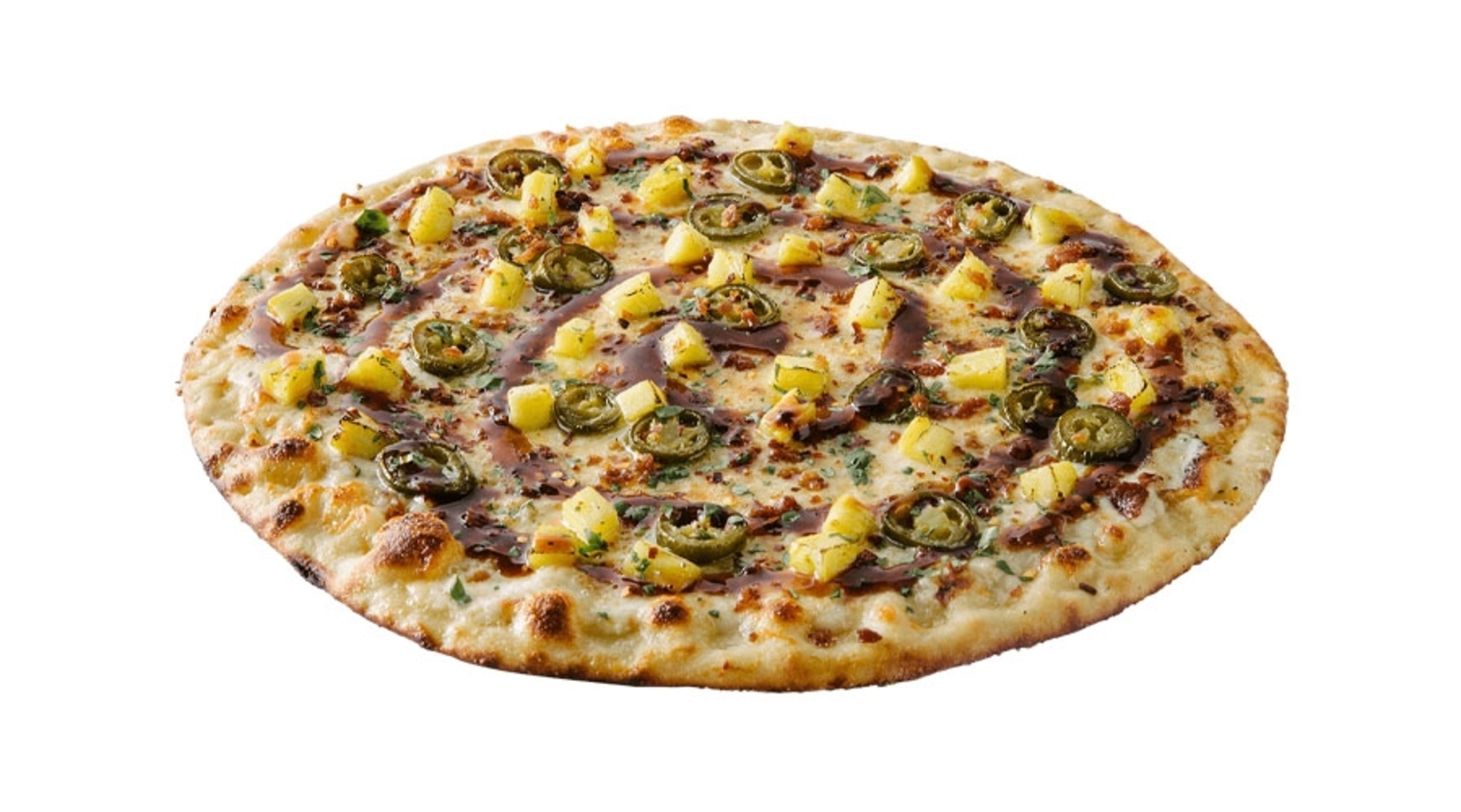 Order 12" Pineapple Express food online from ZaLat Pizza store, Frisco on bringmethat.com