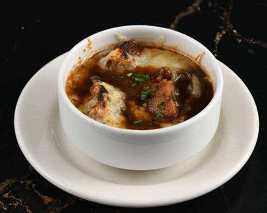 Order Five Onion Soup food online from Simms Steakhouse store, Golden on bringmethat.com