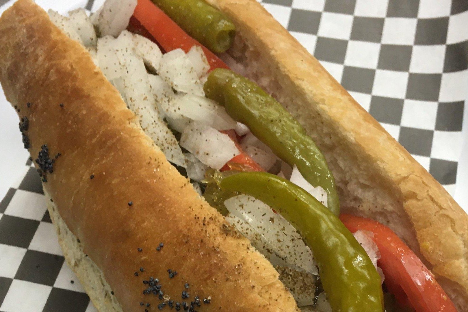 Order Chicago Dog food online from Jovitos Italian Cafe store, Kansas City on bringmethat.com