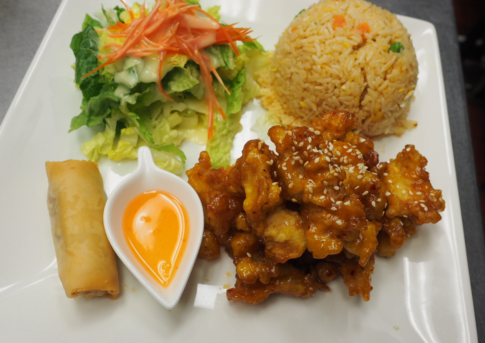 Order H. Orange Chicken food online from Smile Thai store, Harbor City on bringmethat.com