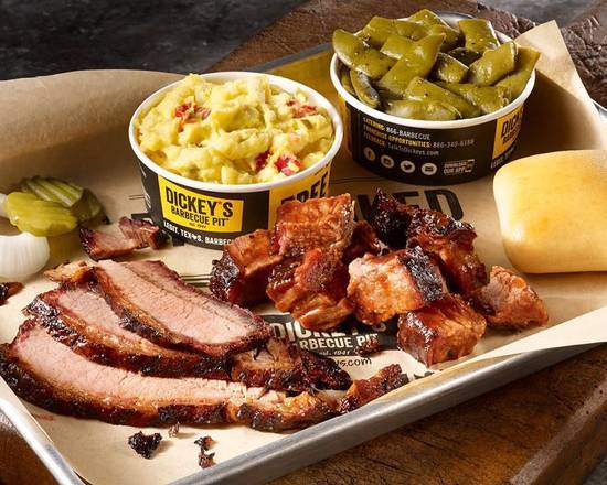 Order Competition Plate food online from Dickey'S Barbecue Pit store, Las Vegas on bringmethat.com