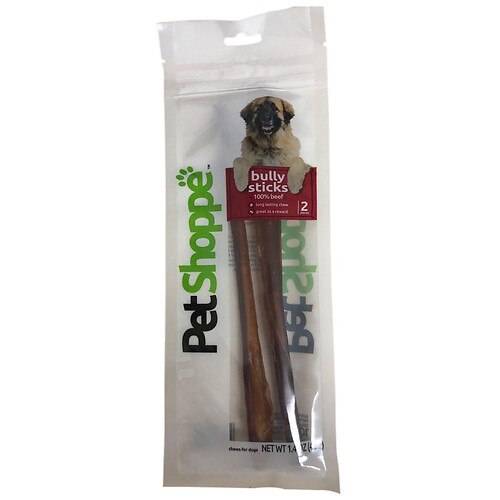 Order PetShoppe Bully Sticks Natural - 1.4 oz food online from Walgreens store, Fayetteville on bringmethat.com