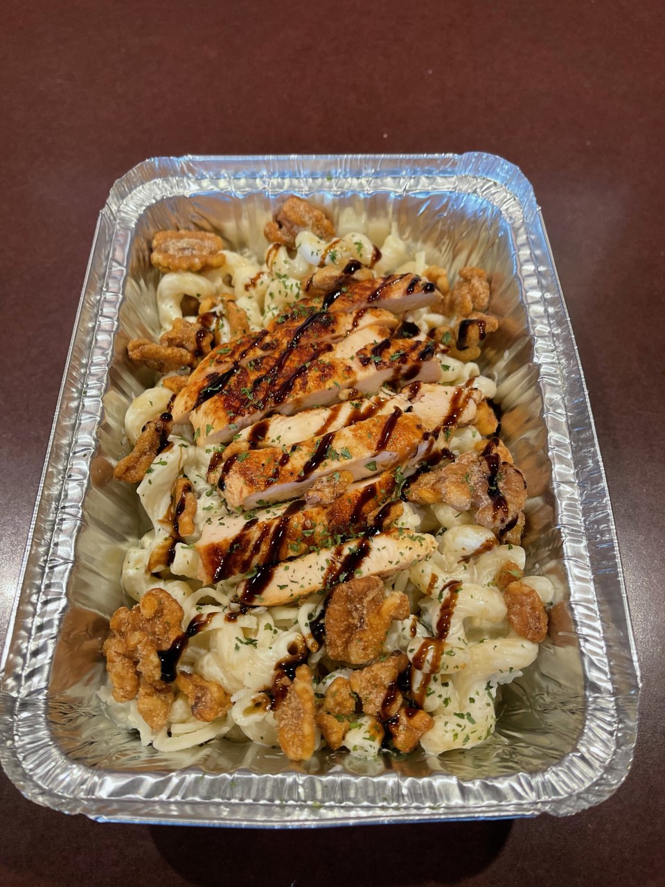 Order Blue Cheese Chicken Pasta food online from Italian Street Kitchen store, West St Paul on bringmethat.com