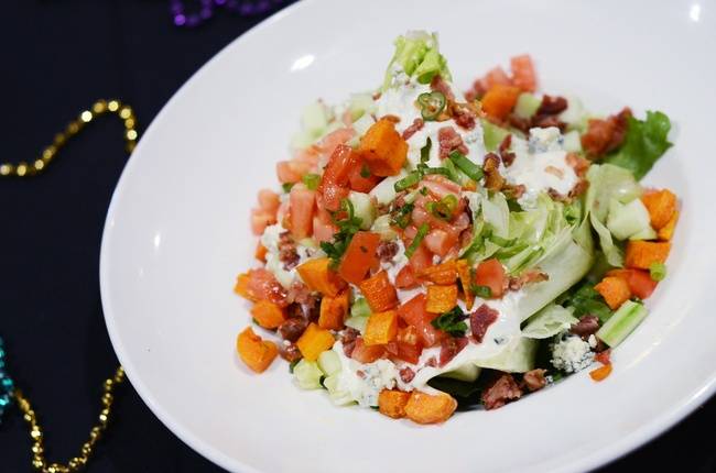 Order Bleu Cheese Wedge Salad food online from Louisiana Bistreaux Seafood Kitchen store, East Point on bringmethat.com