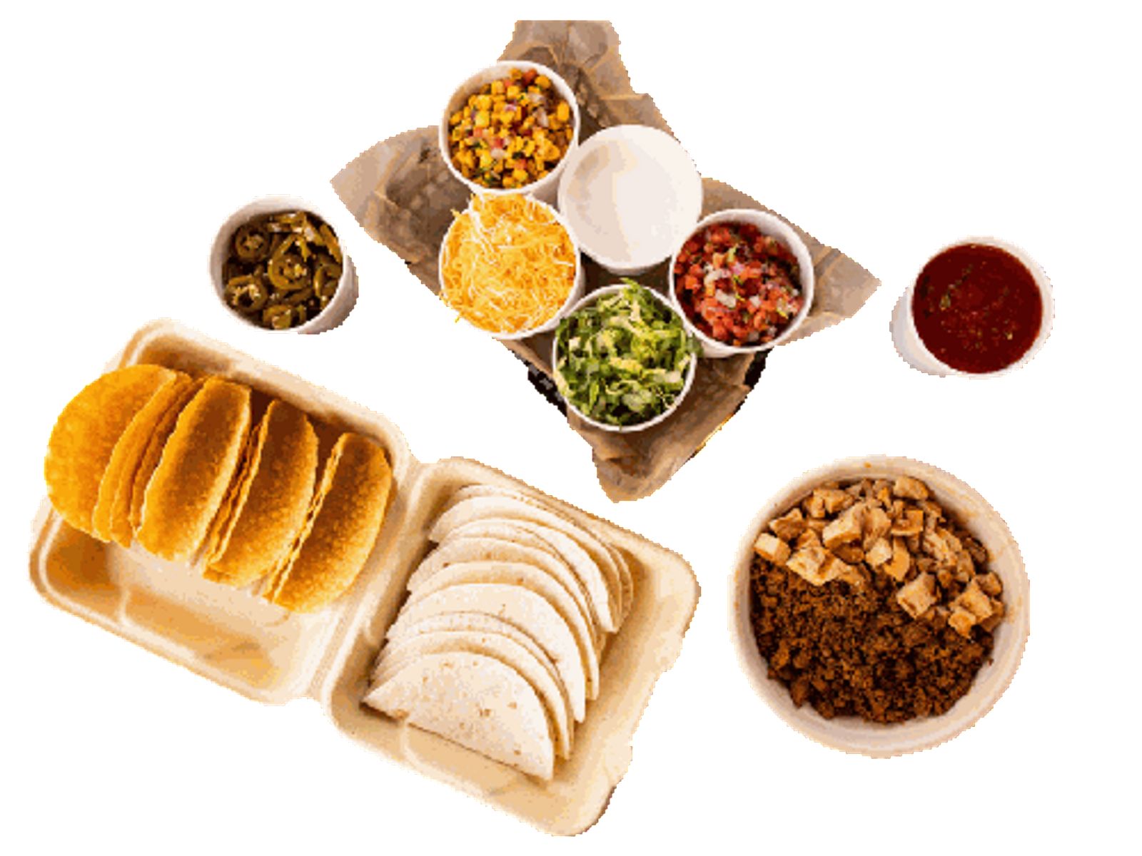 Order Family Taco Kit food online from Salsa Fresca Mexican Grill store, Lagrangeville on bringmethat.com