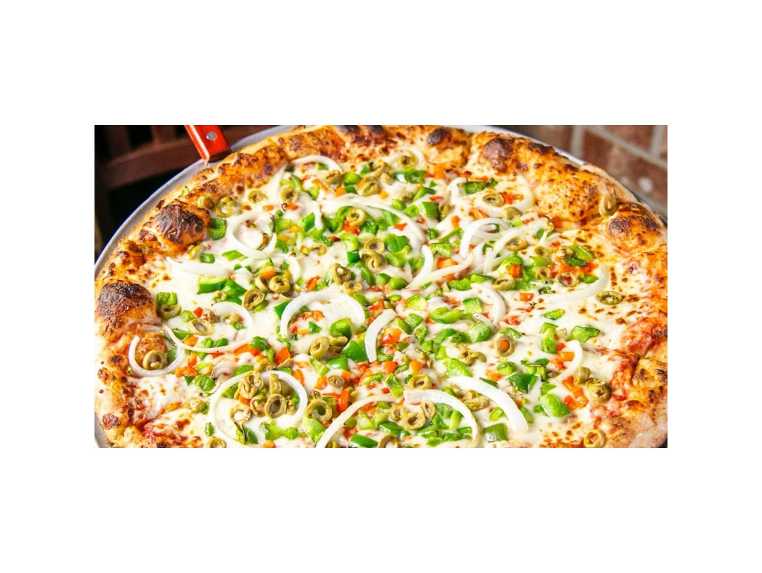 Order White Pizza (Small) food online from Anchor Bar store, Kennesaw on bringmethat.com