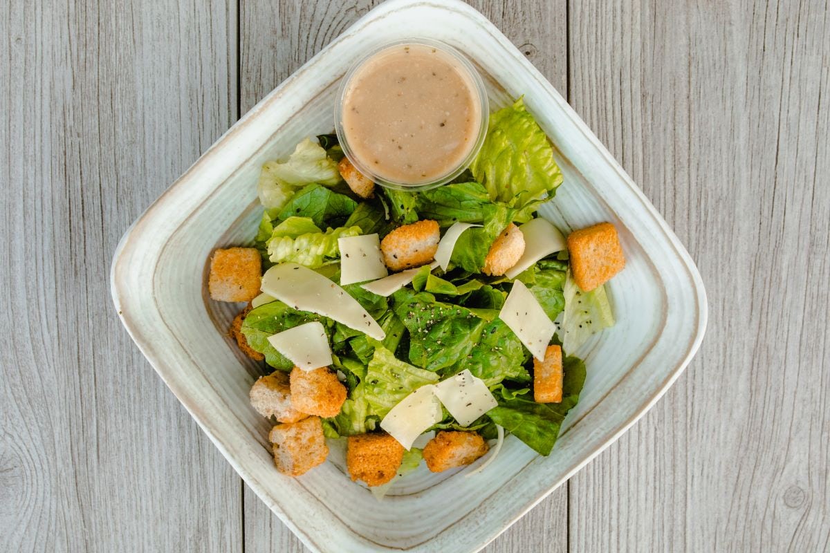Order Caesar Salad food online from Pizzarev store, Rowland Heights on bringmethat.com