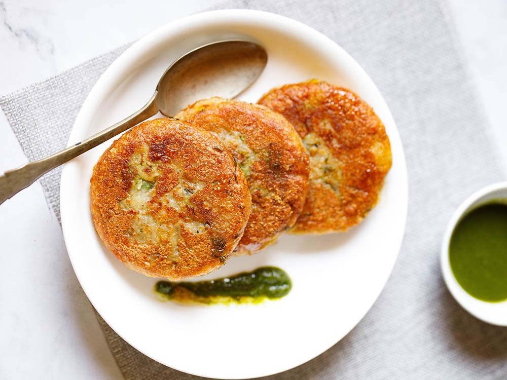 Order Aloo Tikki  / Indian Hash browns food online from Indian Cuisine store, Portage on bringmethat.com