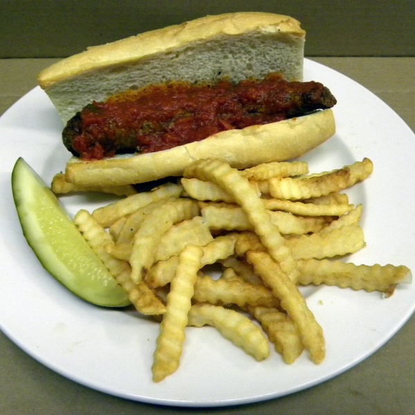 Order Italian Sausage Sandwich food online from Fatty Magoos Bar & Eatery store, Bolingbrook on bringmethat.com