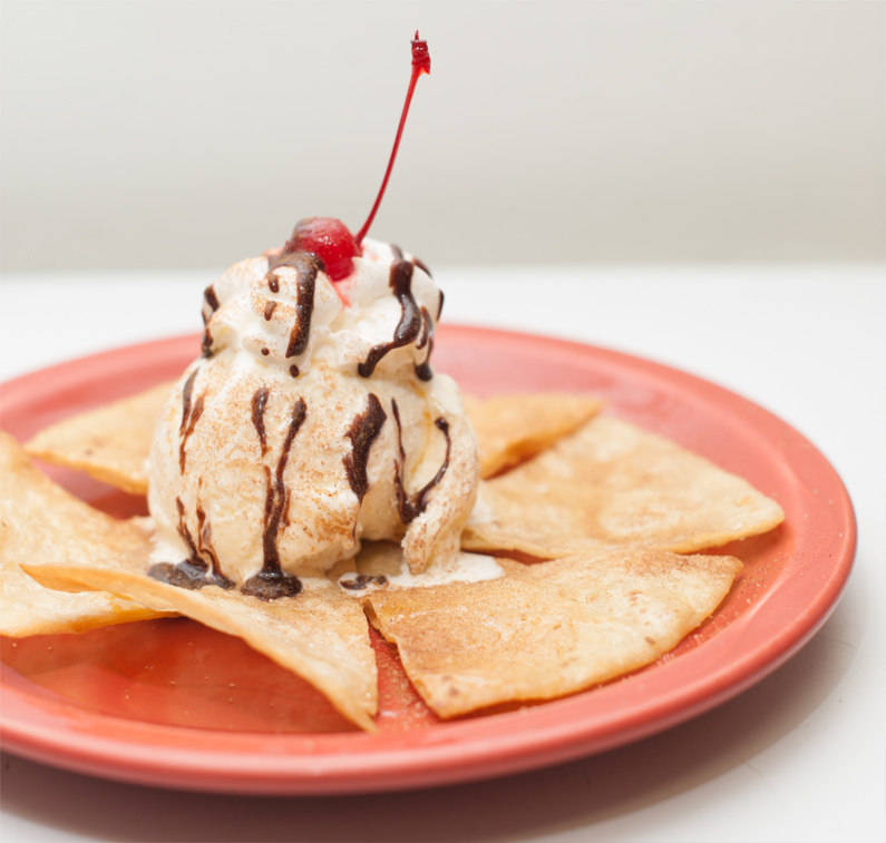 Order Sopapilla with Ice Cream food online from Casa Mexico Restaurant store, East Grand Forks on bringmethat.com