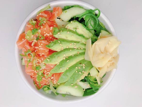 Order Salmon Poke Salad food online from Narumi Sushi store, Lemon Grove on bringmethat.com