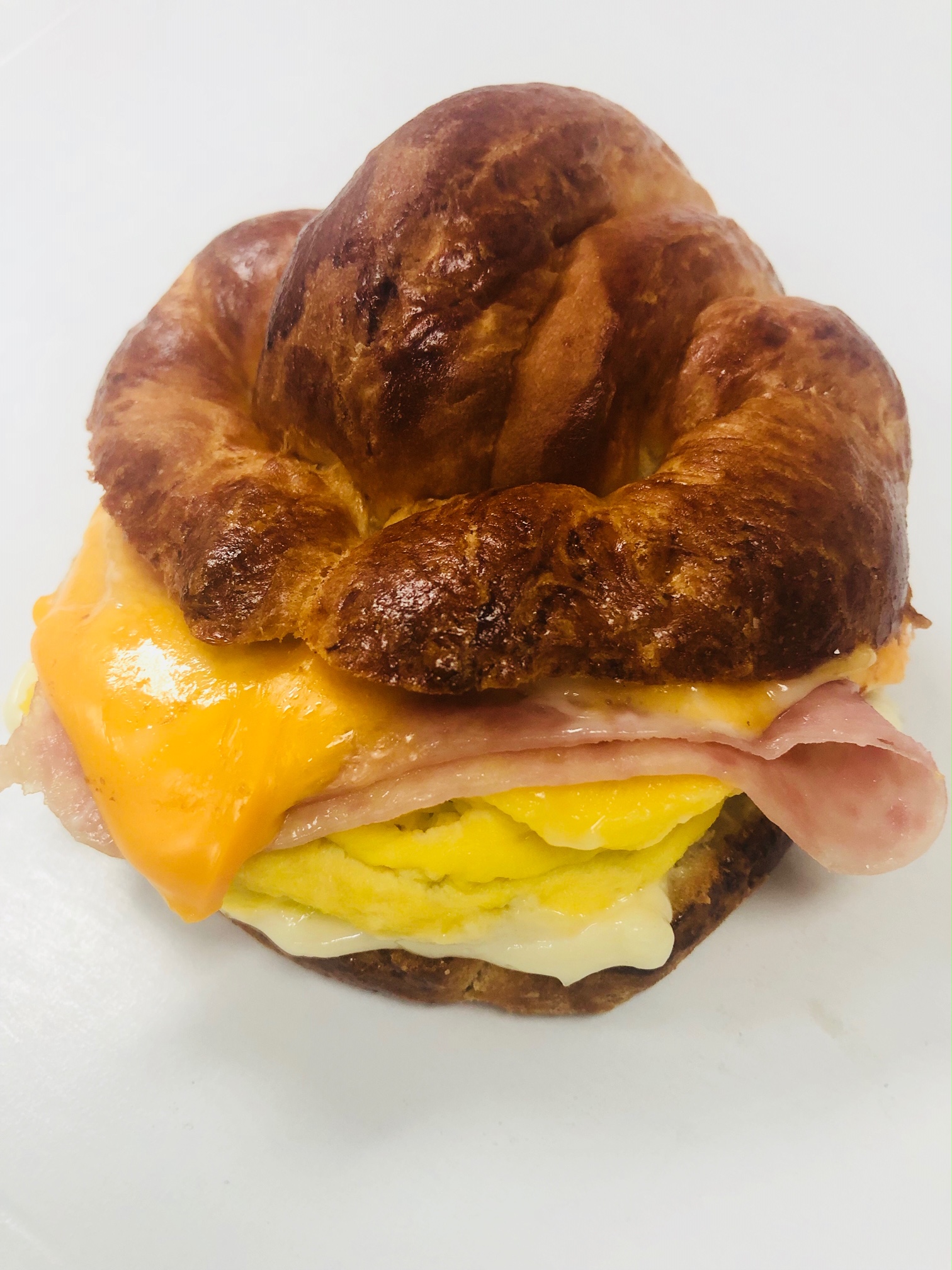 Order Our Famous Breakfast Croissant food online from Francis Bakery And Mexican Food store, Thousand Oaks on bringmethat.com