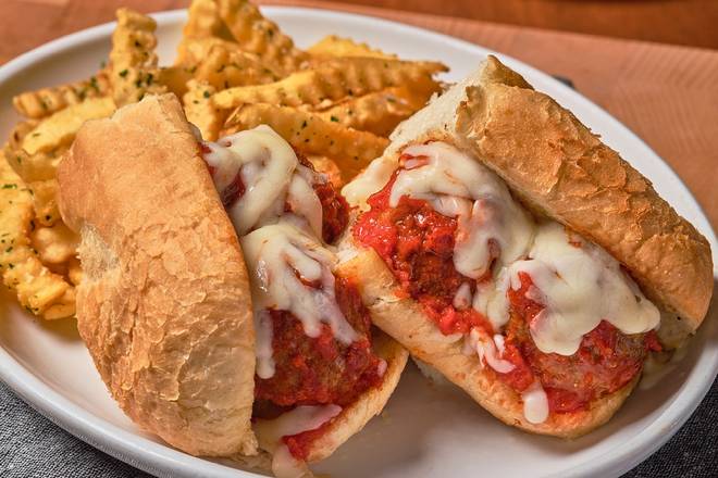 Order Meatball Sandwich food online from Bertucci Brick Oven Pizza & Pasta store, Mansfield on bringmethat.com