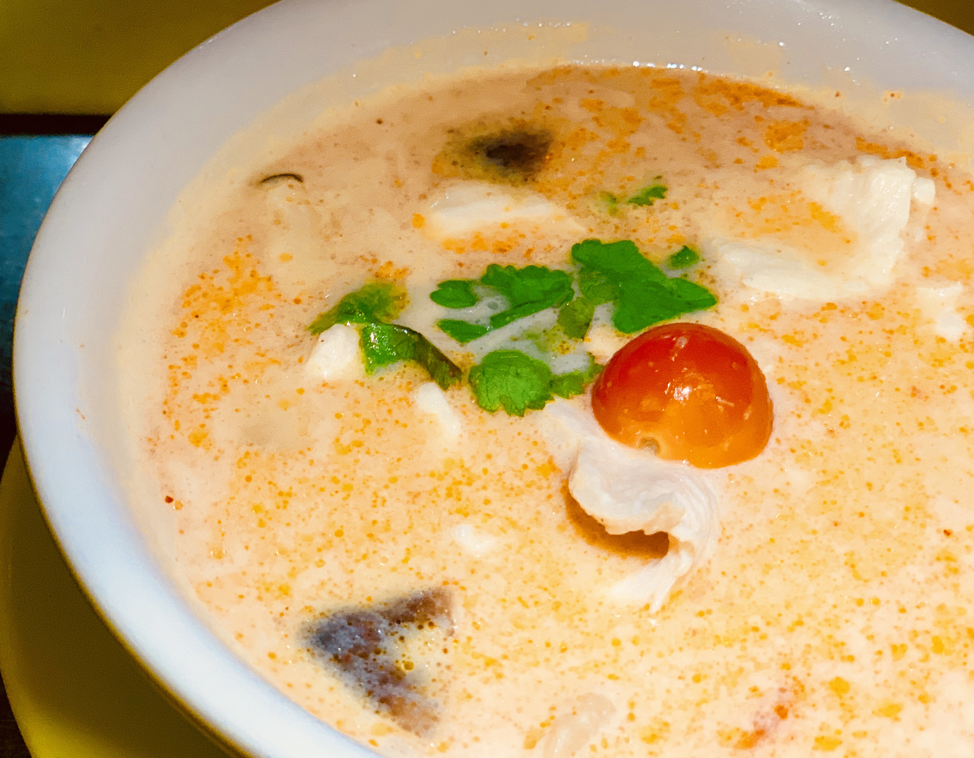 Order 2. Tom Kha Soup food online from Kao Thai store, Silver Spring on bringmethat.com