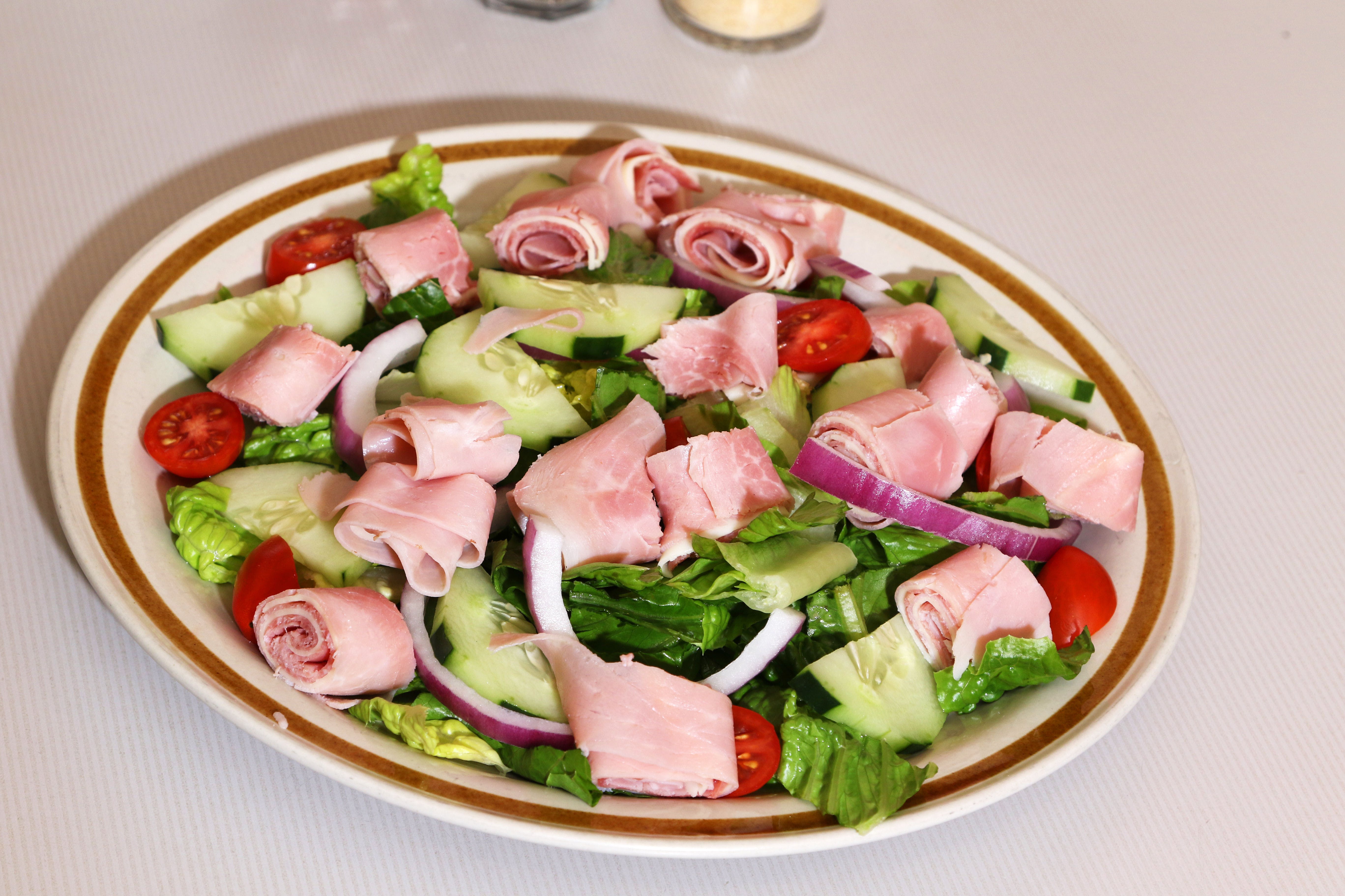 Order Antipasto Salad - Small food online from Filippos Famous Pizza store, New Brunswick on bringmethat.com