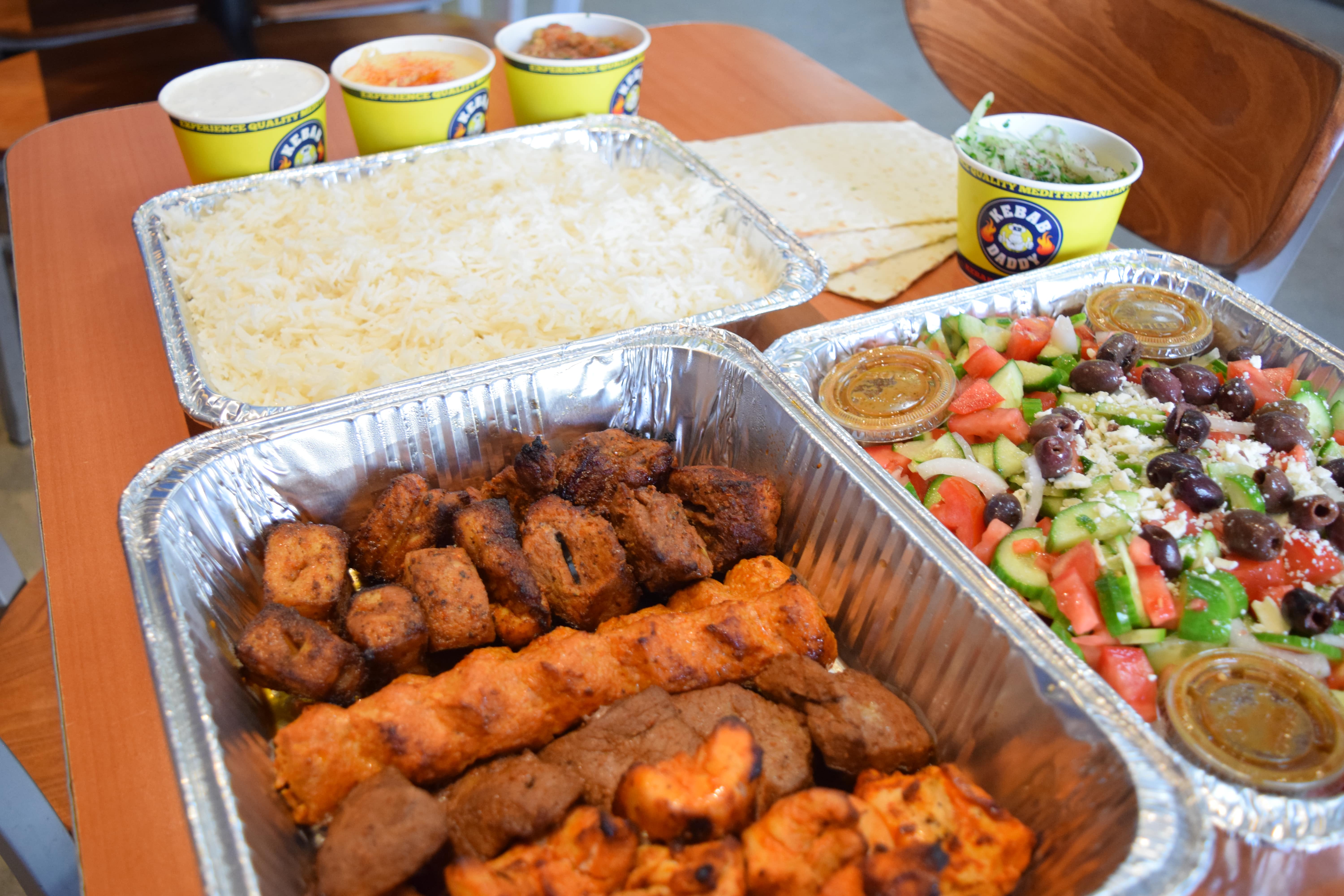 Order 5 person family special (serves 5-7) food online from Kebab Daddy store, Montrose on bringmethat.com