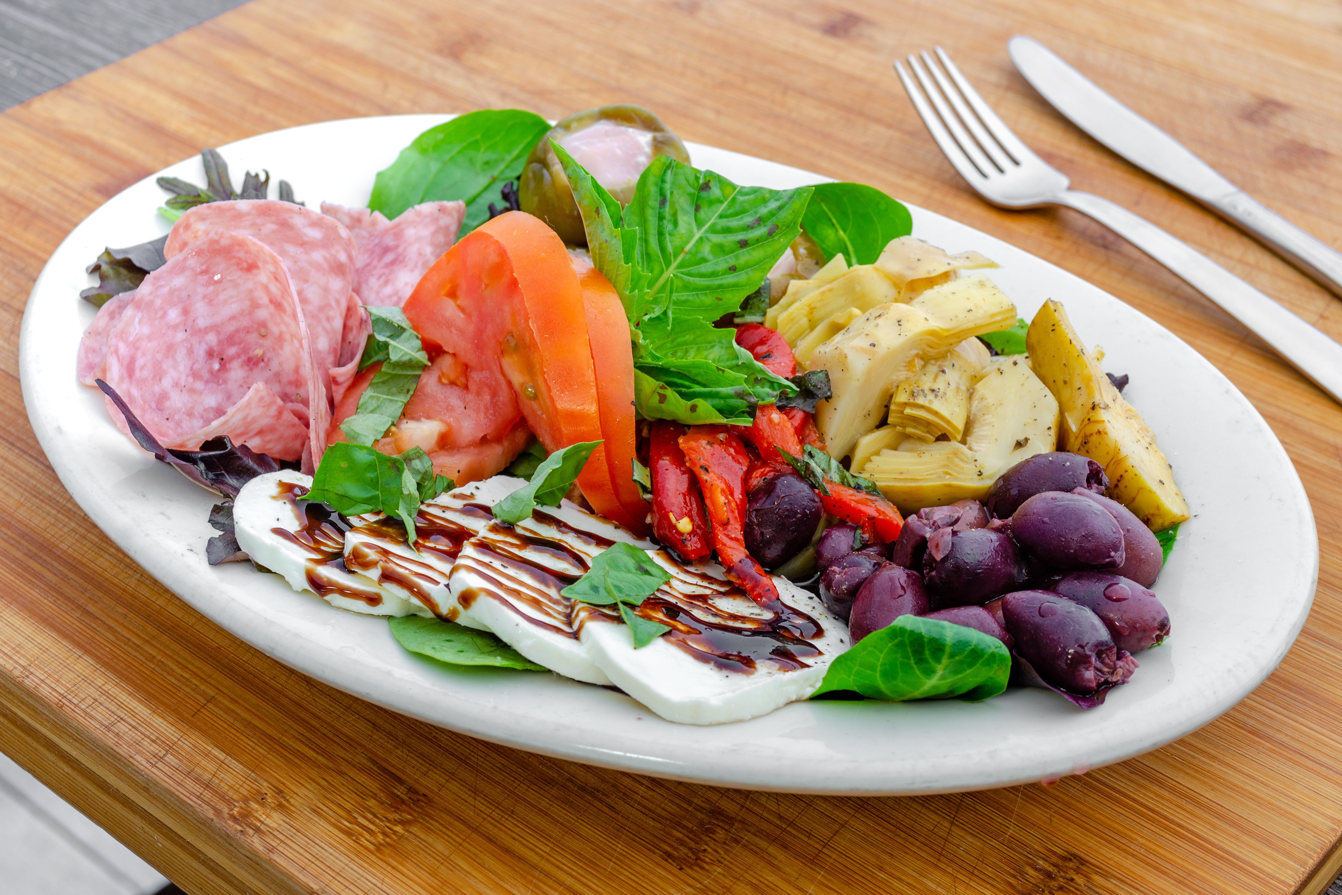 Order Antipasto Salad - Small food online from Maria Pizza store, Yorktown Heights on bringmethat.com