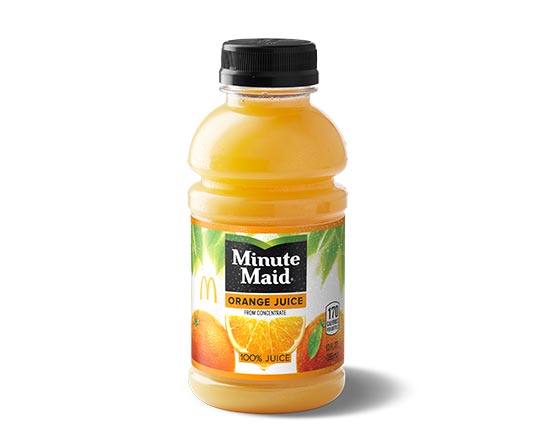 Order Bottled Orange Juice food online from Mcdonald store, Mount Olive Township on bringmethat.com