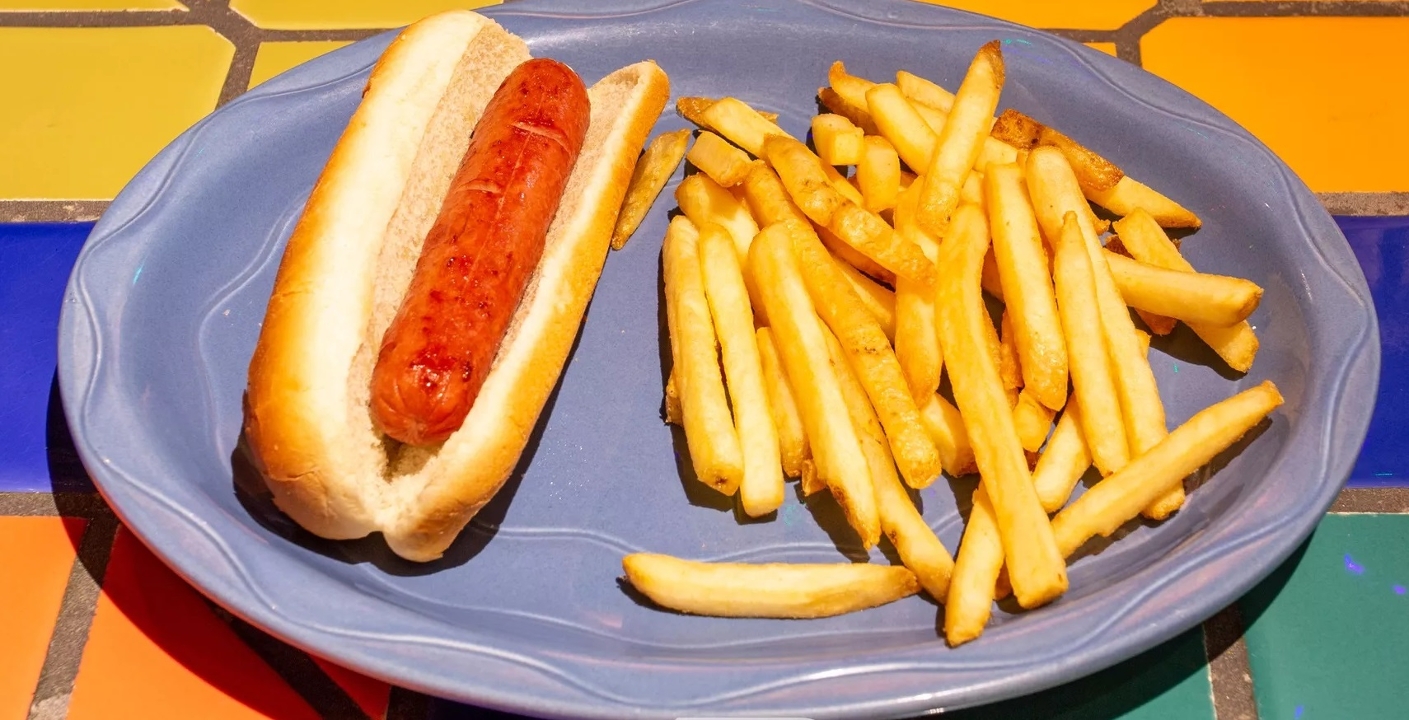 Order Kids Hot Dog food online from Poco Mexican/American Restaurant, Bar & Comedy Cabaret store, Doylestown on bringmethat.com