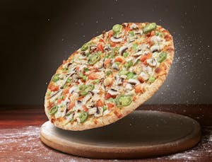 Order Vegetarian Pizza (16 Inch) food online from Laevante store, La Mesa on bringmethat.com