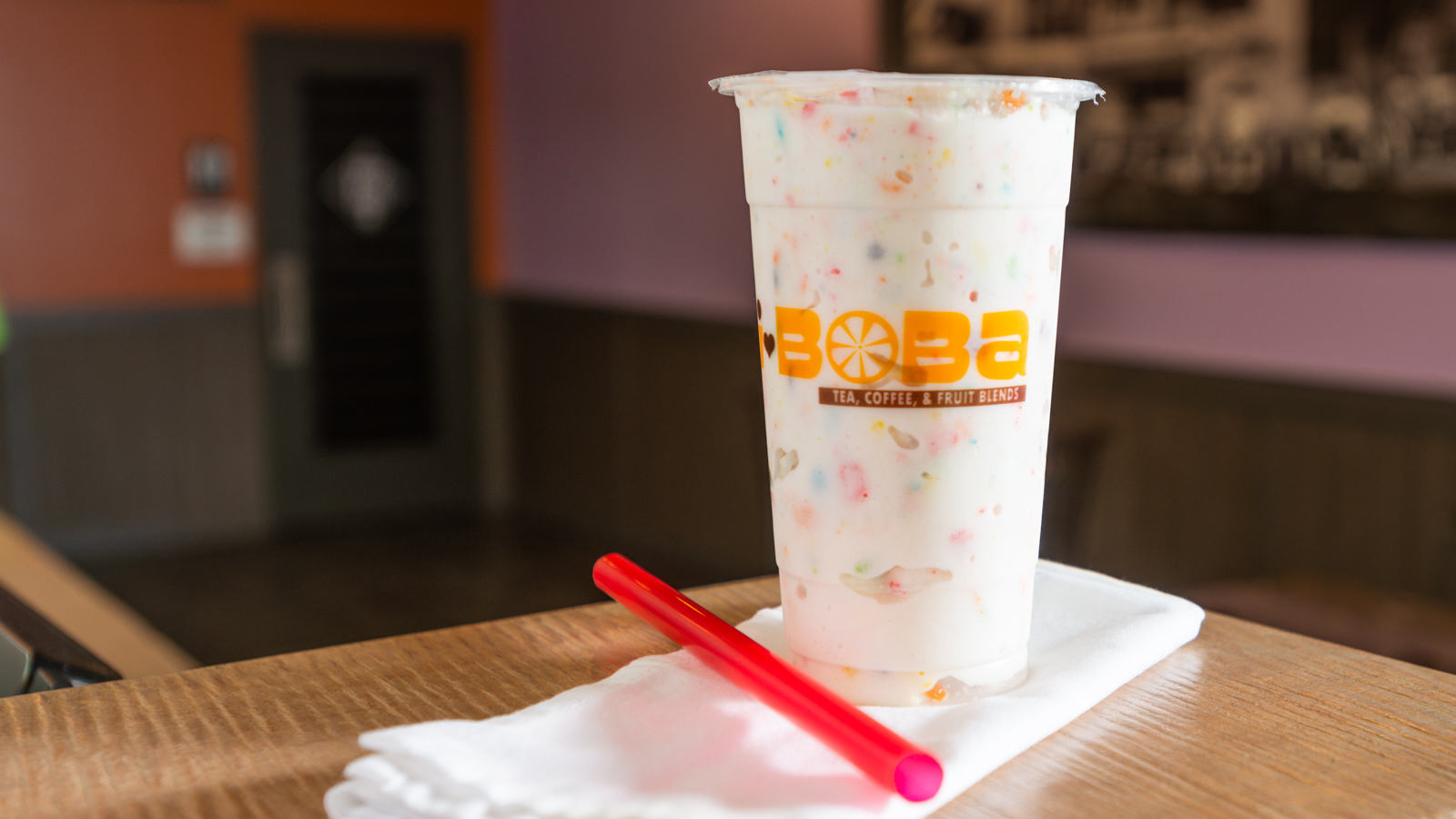 Order Fruity Pebbles Smoothie food online from I Heart Boba store, Houston on bringmethat.com