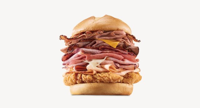 Order Meat Mountain food online from Arby's #5327 store, Chicago on bringmethat.com