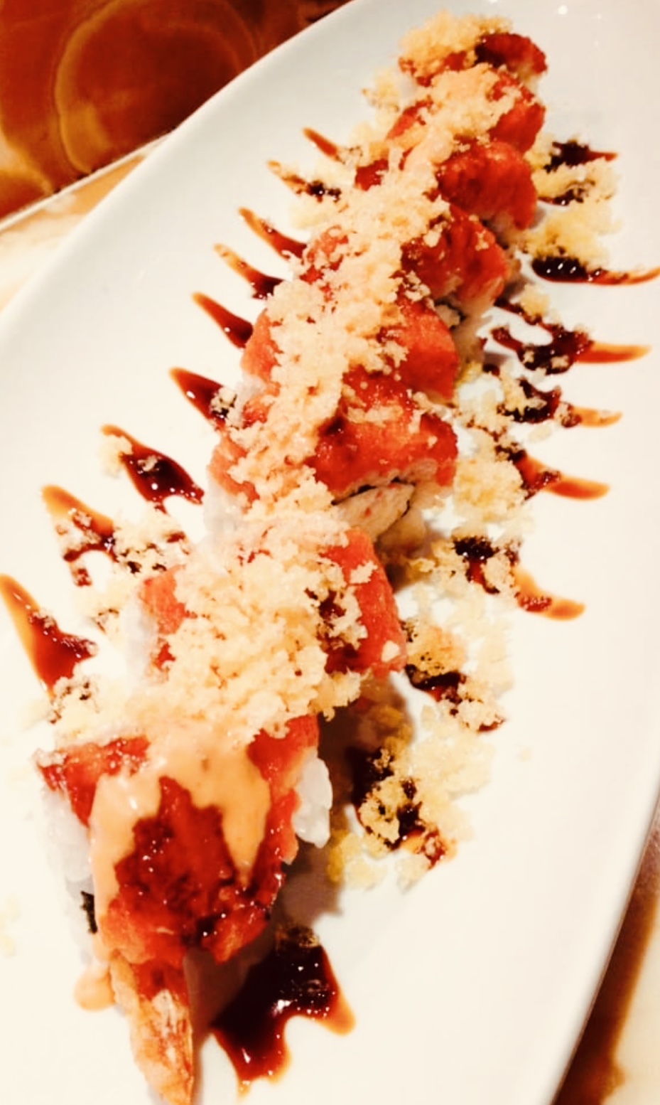 Order Hot Night Roll food online from Sakana Japanese Sushi & Grill store, La Canada Flintridge on bringmethat.com