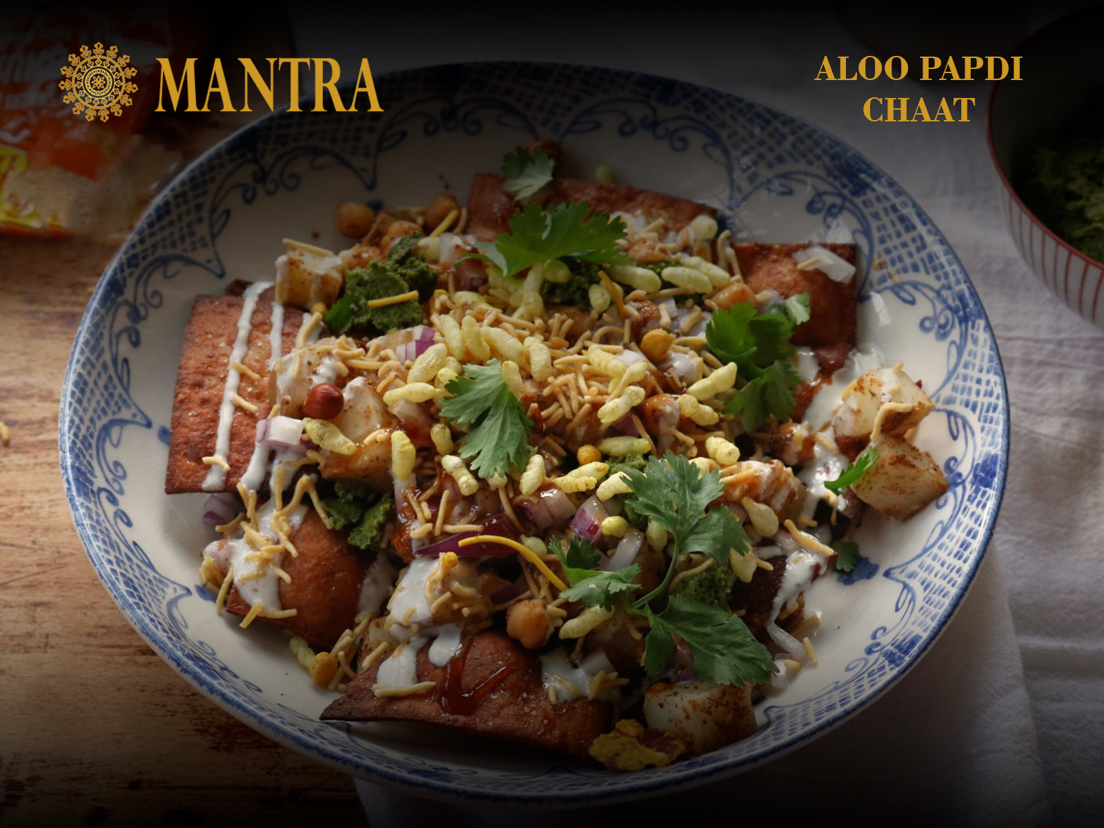 Order Aloo Papdi Chaat food online from Mantra restaurant store, Jersey City on bringmethat.com