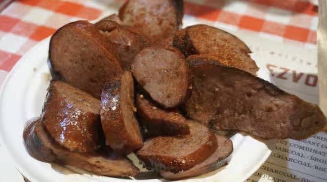 Order Sausage Plate food online from Charlie Vergos' Rendezvous store, Memphis on bringmethat.com