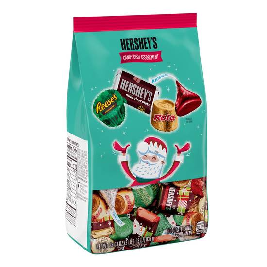 Order HERSHEY'S, REESE'S and ROLO Chocolate Assortment Candy, Christmas, 33.03 oz, Bulk Variety Bag food online from CVS store, BLASDELL on bringmethat.com