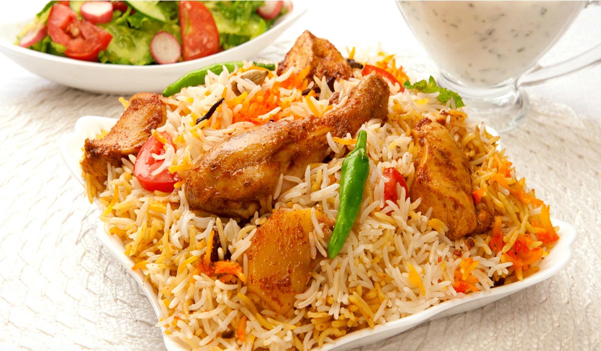 Order Chicken Biryani food online from Asian Kabab & Grill store, Manchester on bringmethat.com