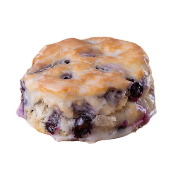 Order Glazed Blueberry Biscuit food online from Rise Biscuits & Donuts store, HOLLY SPRINGS on bringmethat.com
