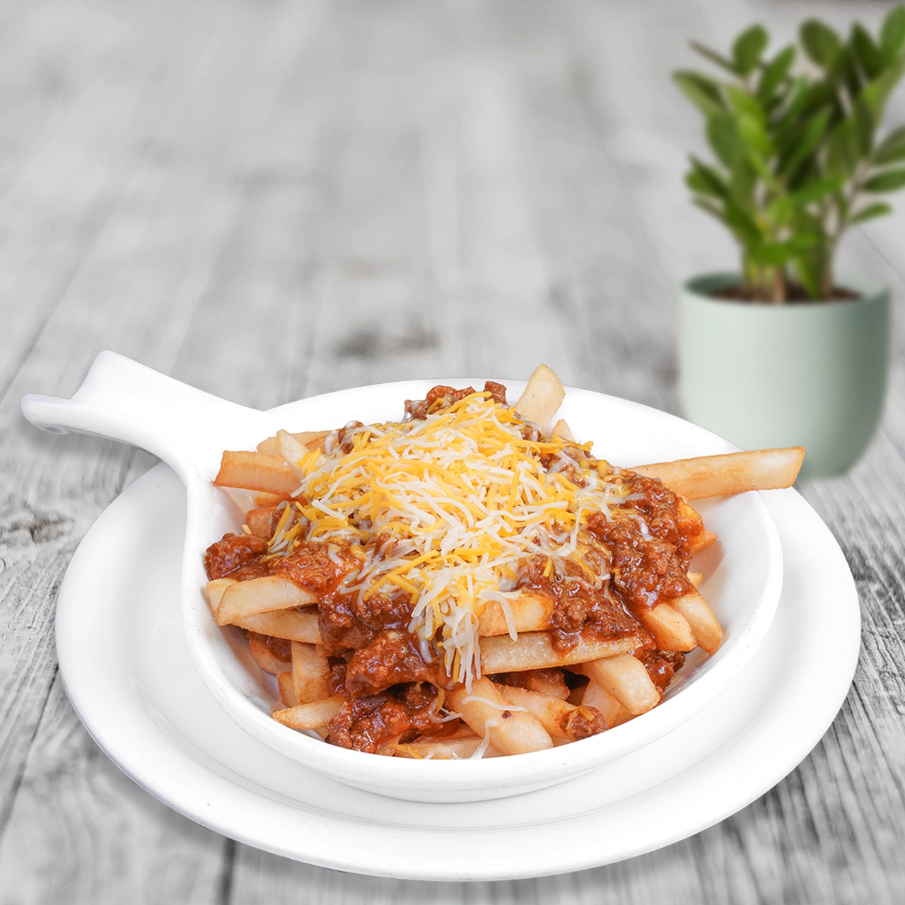 Order Chili Cheese Fries food online from Spires Restaurant store, Ontario on bringmethat.com