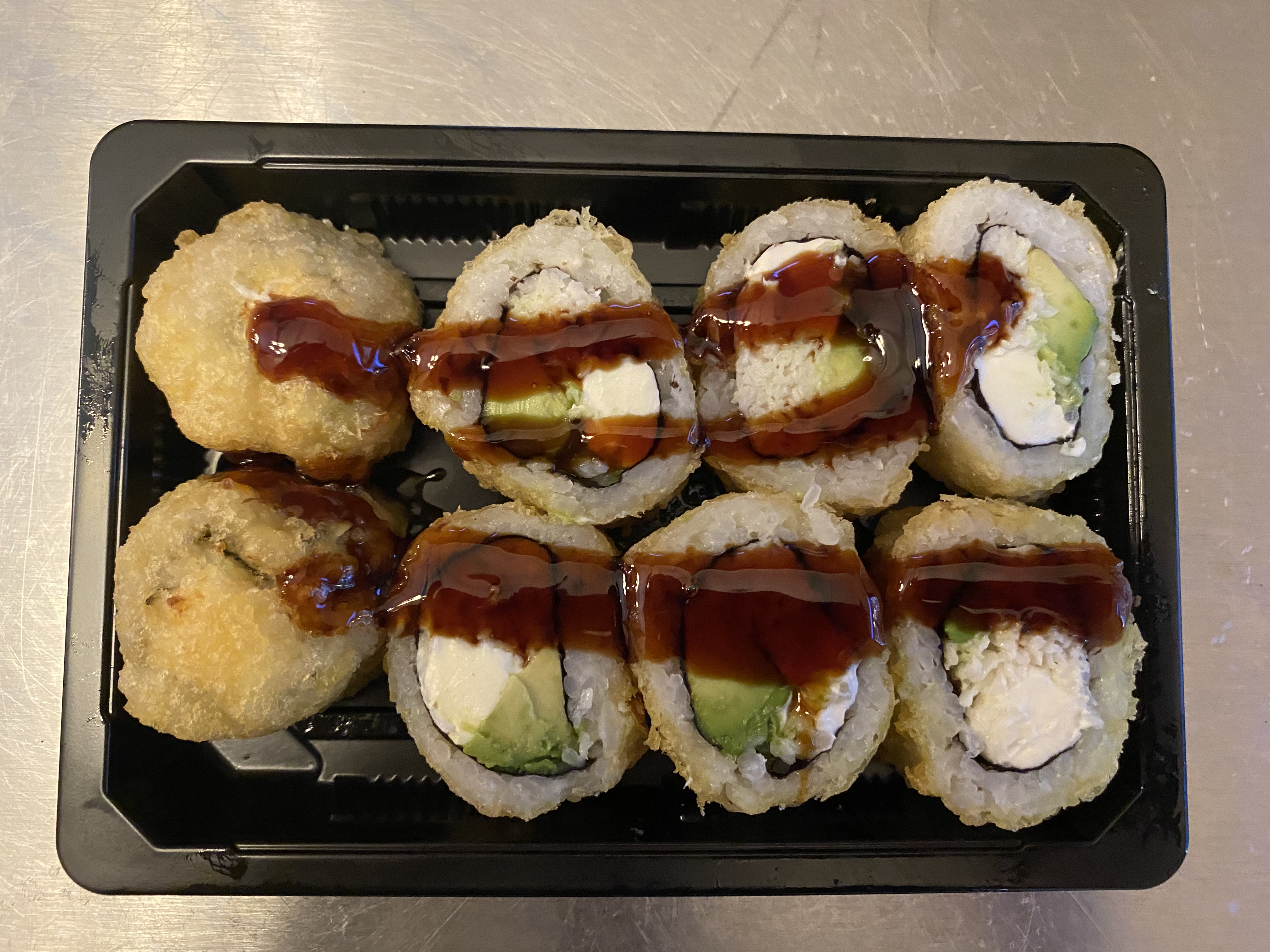 Order Hotel California Roll food online from Grey Whale Sushi & Grill store, Lincoln on bringmethat.com