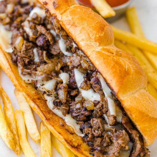 Order Philly Cheesesteak food online from Flavors Nyc store, New York on bringmethat.com