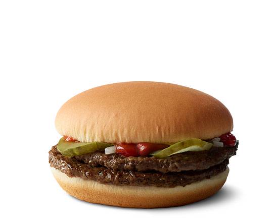 Order Double Hamburger food online from McDonald's® - Westchester Square store, Bronx on bringmethat.com