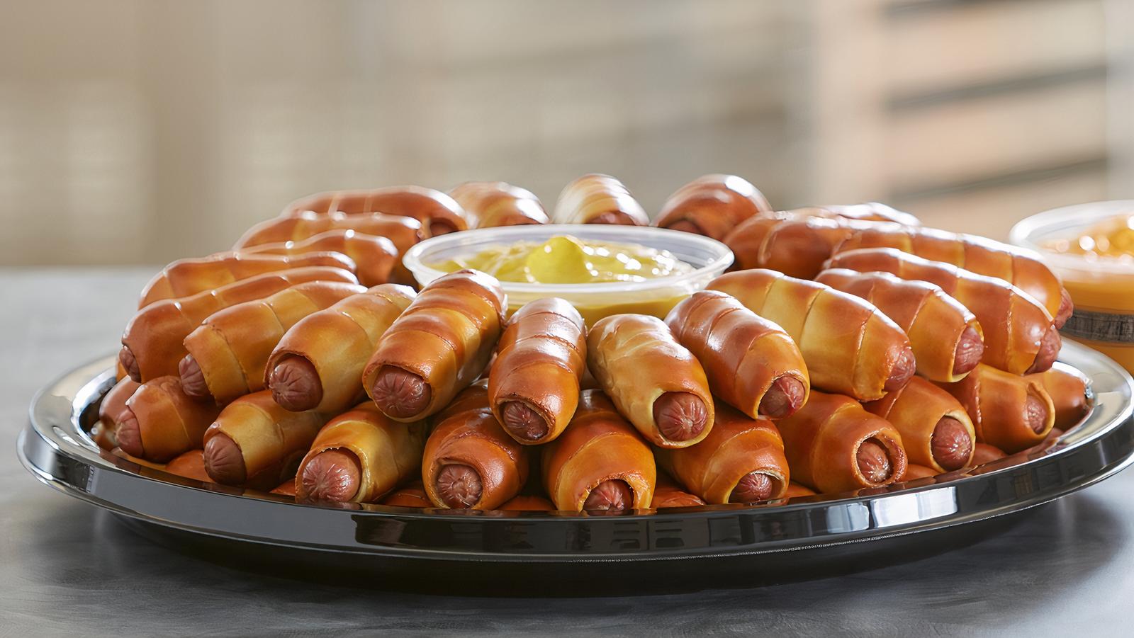 Order Party Tray - All Mini Dogs food online from Philly Pretzel Factory store, Phoenixville on bringmethat.com