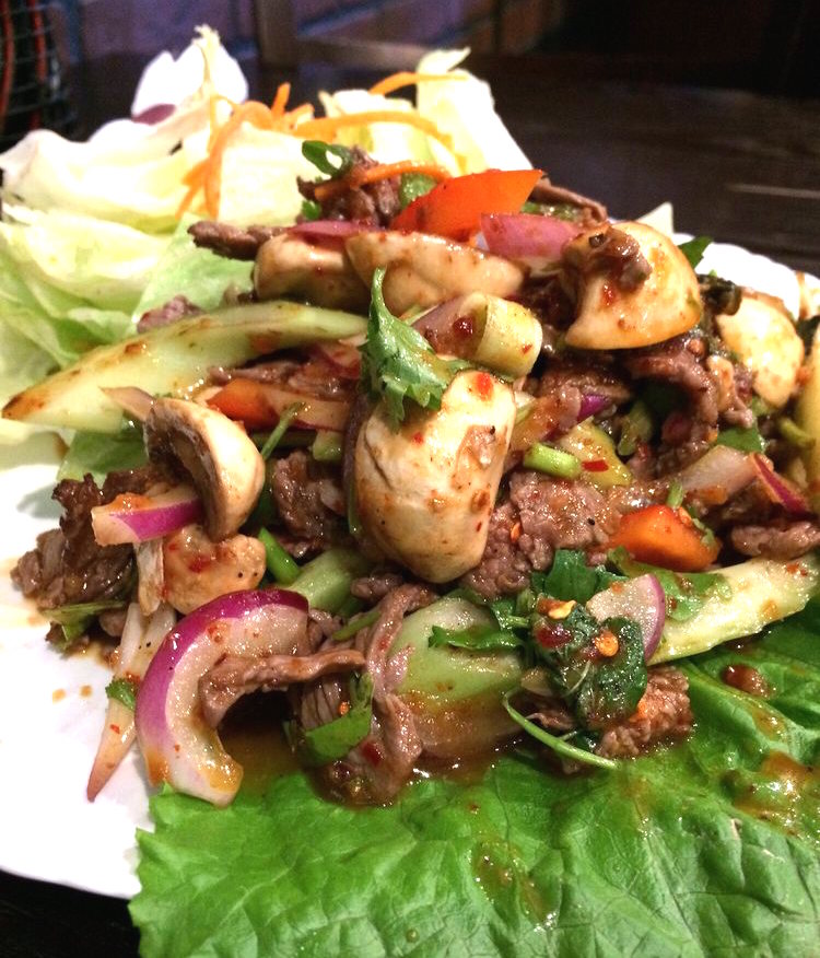 Order Yum Nuer (Beef Salad) food online from Chai Thai Noodles store, Hayward on bringmethat.com