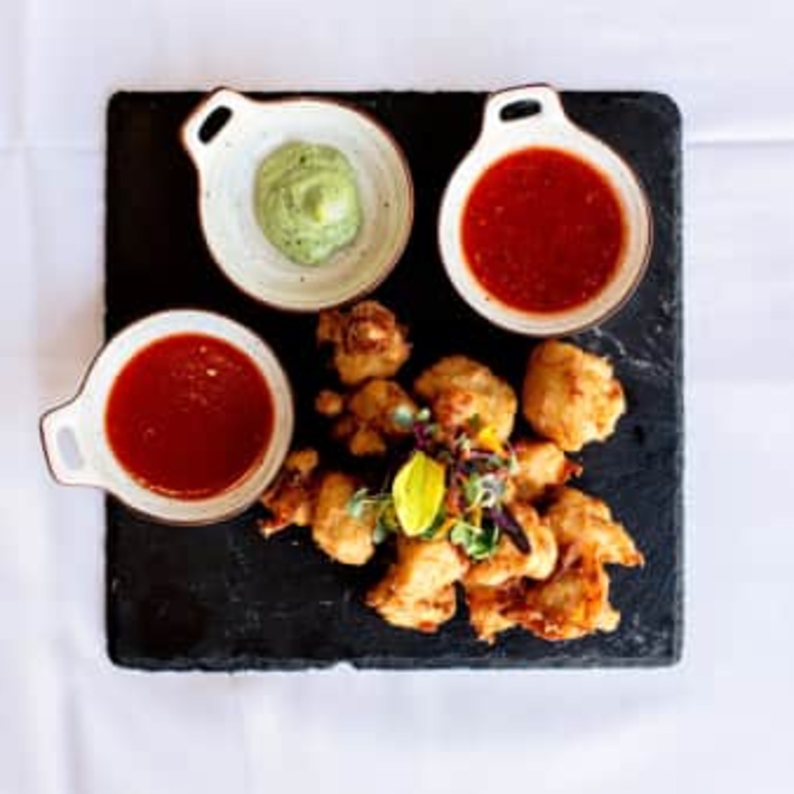 Order Cauliflower Fritters food online from Berri Cafe store, Los Angeles on bringmethat.com