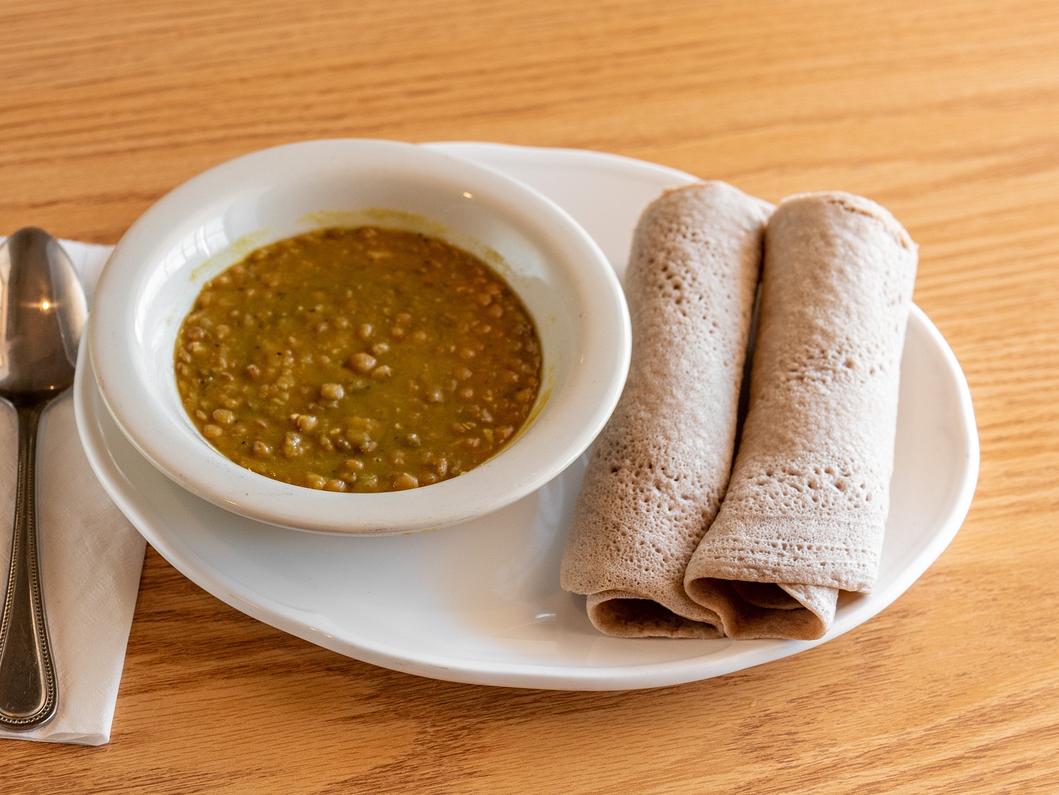 Order 5. Green Lentils food online from Taste of Ethiopia store, Greensboro on bringmethat.com