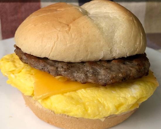 Order Sausage, Egg, and Cheese Sandwich food online from Best Edibles store, Trumbull on bringmethat.com