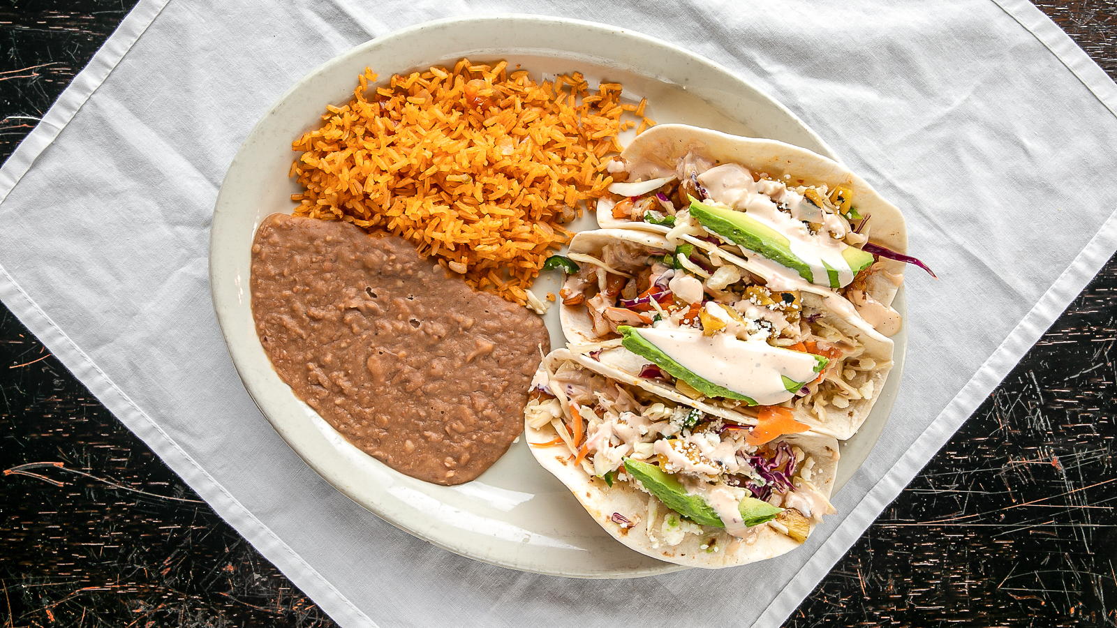 Order 50. Tacos Monterrey food online from Casamia Mexican Restaurant & Bar store, Frisco on bringmethat.com