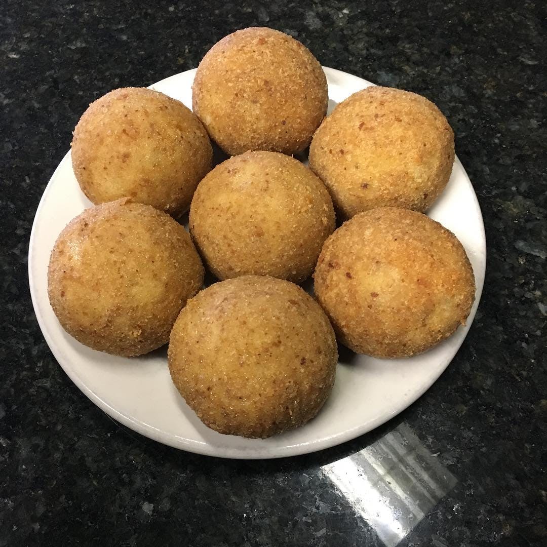 Order Rice Ball - Appetizer food online from Salerno's Pizzeria store, Hazlet on bringmethat.com
