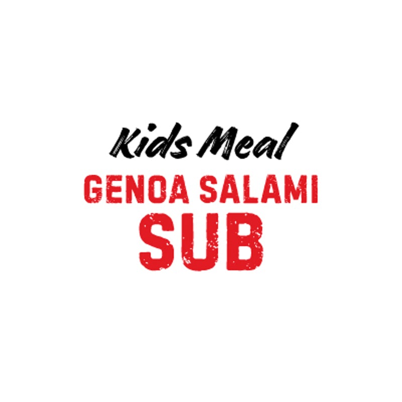 Order Kids Genoa Salami food online from DiBella's Subs store, Dublin on bringmethat.com