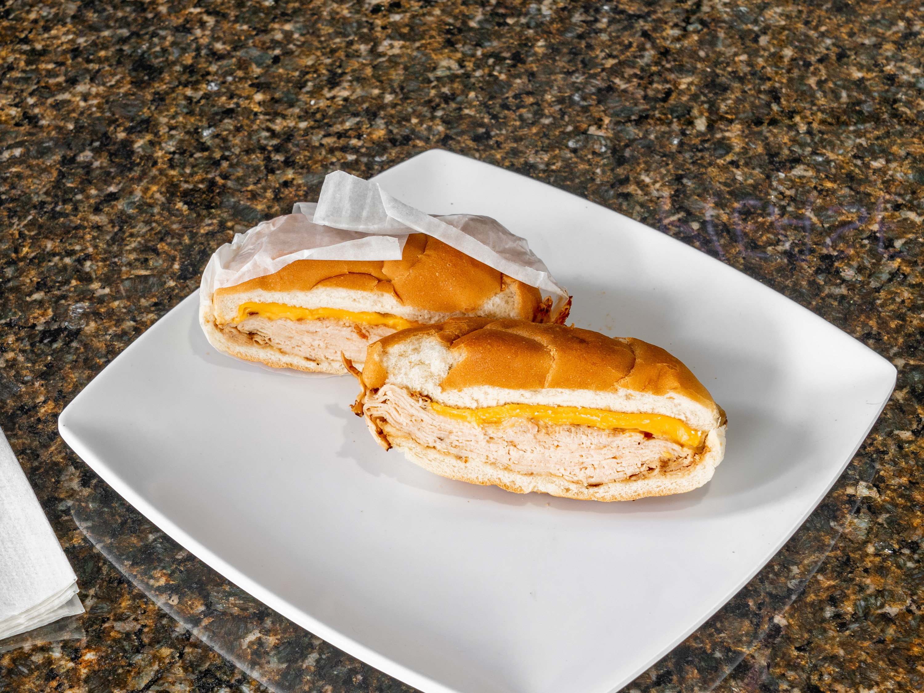 Order 14. Chicken Cheesesteak Sandwich  food online from Vic Deli store, Mohegan Lake on bringmethat.com