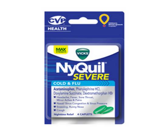 Order Nyquil Severe Cap 4 food online from Rebel store, Magna on bringmethat.com