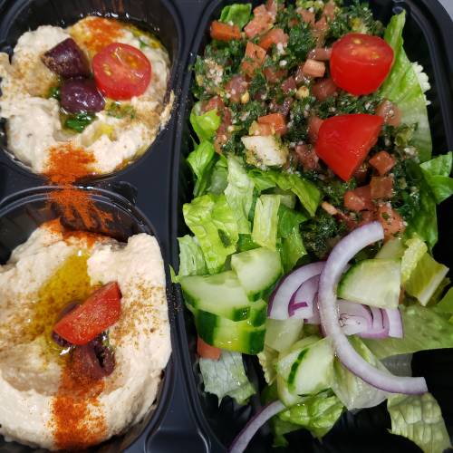 Order Mixed Starter food online from Cafe Yafa store, Natick on bringmethat.com
