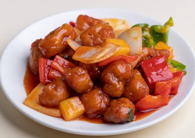 Order 京都豬排 Sweet & Sour Pork Chop food online from Phoenix Kitchen store, Temple City on bringmethat.com
