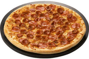 Order Pepperoni Single Topping Pizza - Small (6 Slices) food online from Pizza Ranch store, Lake Delton on bringmethat.com